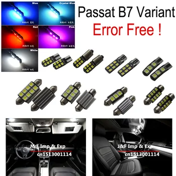 

15pcs X canbus error free LED bulb Interior dome map Light Kit Package for Passat B7 Variant version ONLY (2012+)