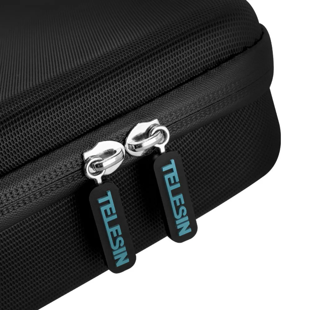 TELESIN водонепроницаемый ящик для хранения Портативная сумка противоударный чехол для переноски PU EVA для DJI Osmo аксессуары для экшн-камеры