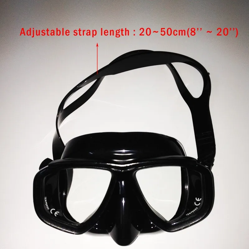 Маска для подводного плавания для дайвинга маска для подводного плавания черного цвета силиконовая маска для подводной охоты свободная Подводная маска для охоты