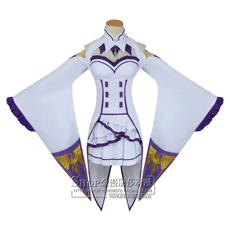

2021 Anime Re Life in a Different World from Zero Emiria Cosplay Costumes High Quality Women Casual Clothes