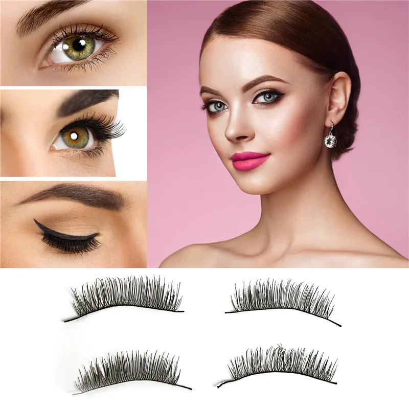 New Hot 10 Pairs Natural Fashion Eyelashes Eye Makeup Handmade Long