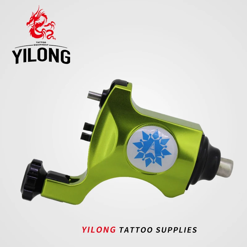 

YILONG YILONG Rotary Tattoo Machine Shader Liner for tattoo artist motor professional motor imported tattoo green