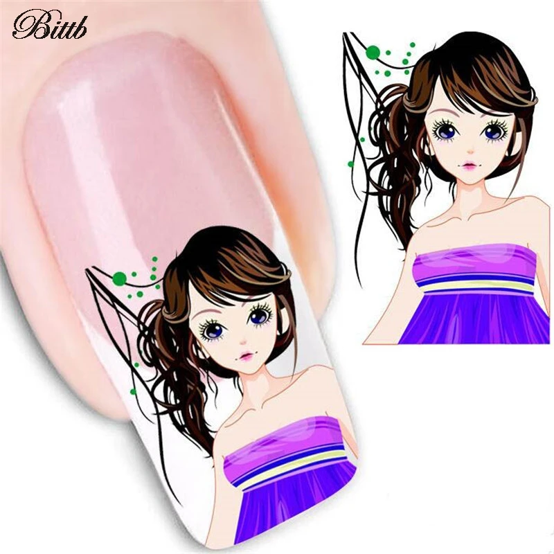 Наклейки для ногтей AddFavor 4 листа | Красота и здоровье