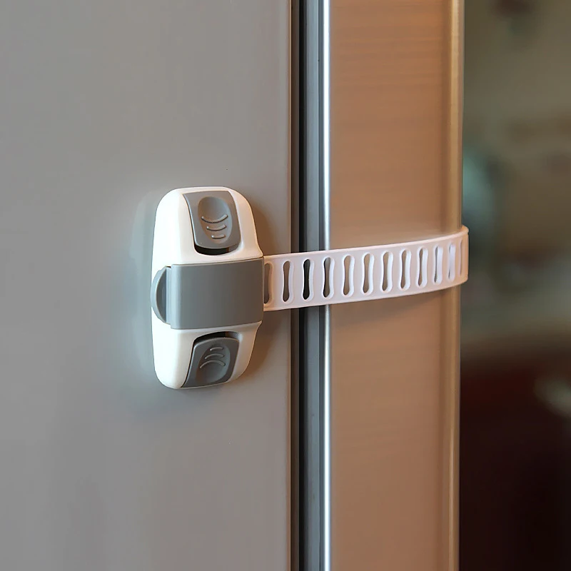 1 قطعة قفل أمان للطفل الأطفال الأمن حماية ل مجلس الوزراء طفل الطفل قفل أمان الثلاجة نافذة خزانة خزانة