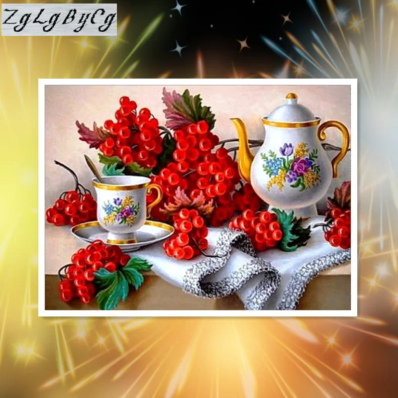 DIY рукоделие полная Алмазная картина фруктовая серия корзина для фруктов Алмазная вышивка украшение для ресторана горный хрусталь|Алмазная роспись, вышивка крестом| | АлиЭкспресс