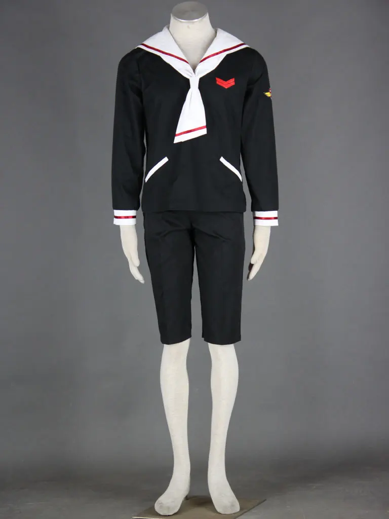 

CARDCAPTOR SAKURA anime cosplay KINOMOTO SAKURA Tomoeda Elementary School boys winter uniform cosplay halloween Costumes