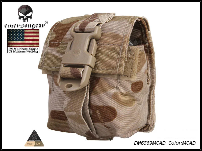 Emerson шестерни LBT Стиль Один Осколочная Граната сумка Molle Военная страйкбол Painball Combat gear EM6369 сумки для отдыха - Цвет: MCAD