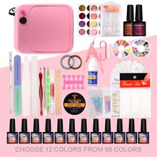 Набор для ногтей 36 Вт сушилка с УФ-лампой с 10 мл; Гель-лак для ногтей лак отмачиваемый Маникюр Полупостоянный гель набор для маникюра для инструментов для ногтей