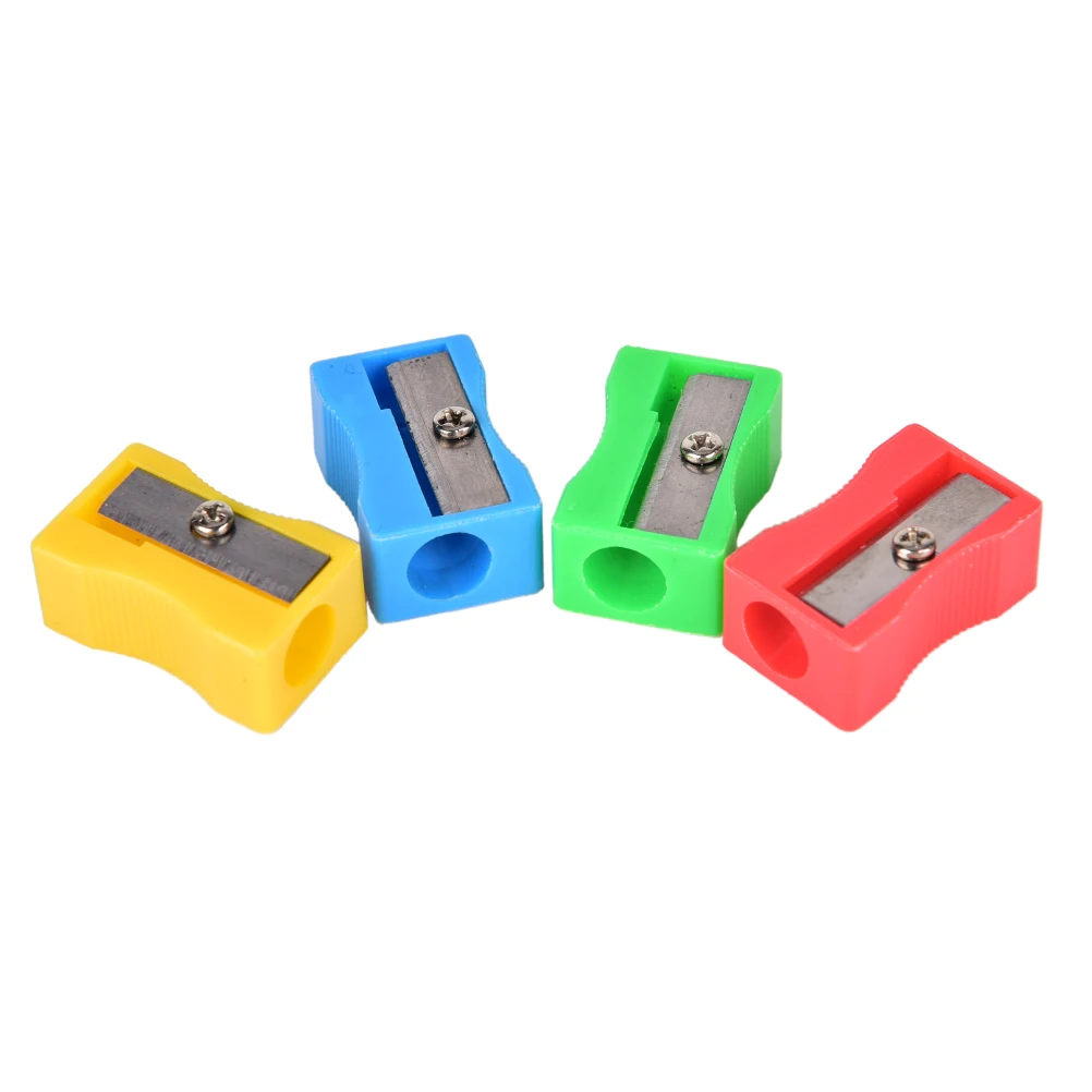 5pcs / set Colorful cute Mini pencil sharpener school and office