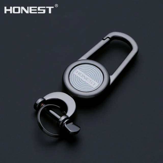 brand honest best choice for gifts men keychains key holder ring car
