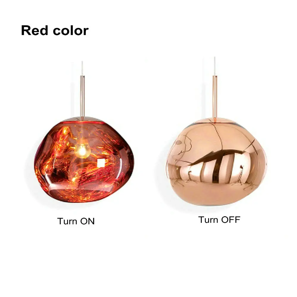Vintage Modern LED Loft Nordic Decor Gold Glass Pendant Lights Fixtures Hanglamp Industrial Design Lamp for Kitchen Island Bedroom Dining Room Bar7