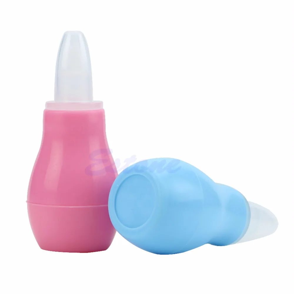 Newborns Baby Nasal Vacuum Mucus Suction Aspirator Soft Tip Runny Nose