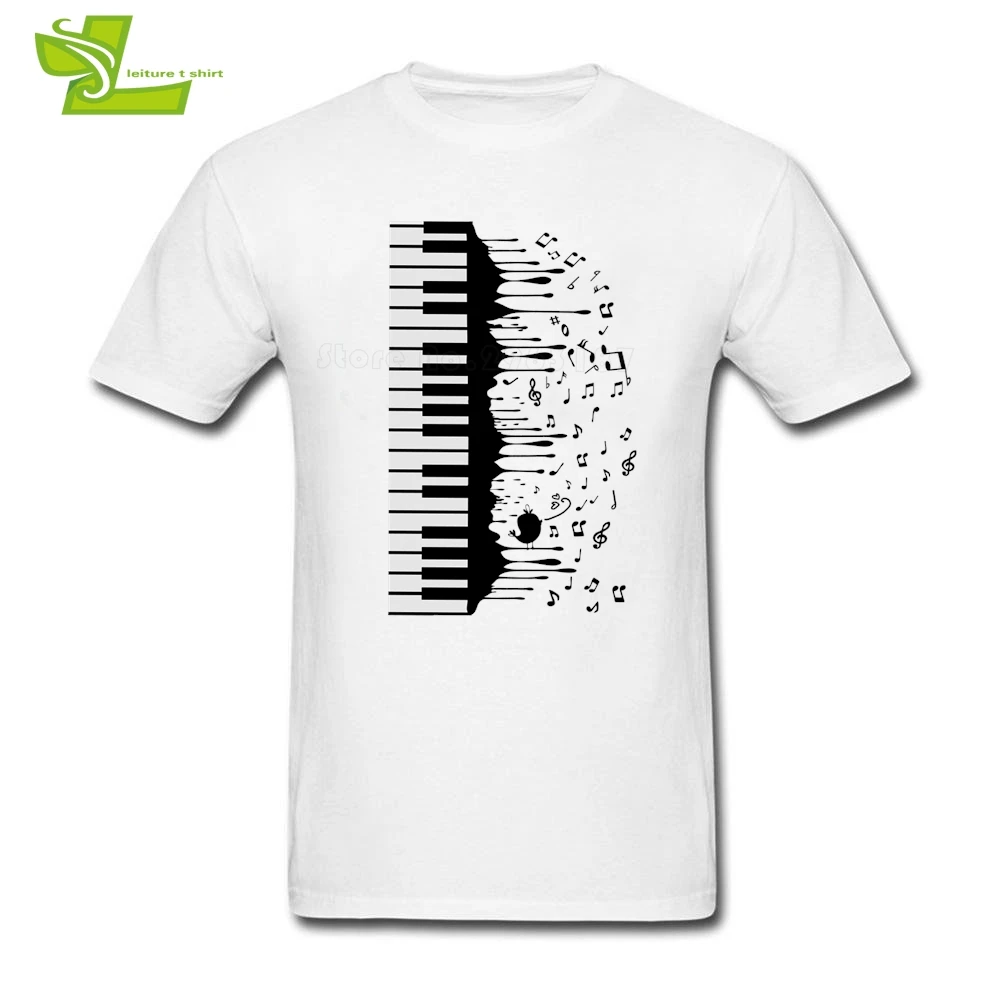 Футболка Best Song Piano Keys для парней Новое поступление футболки с принтом