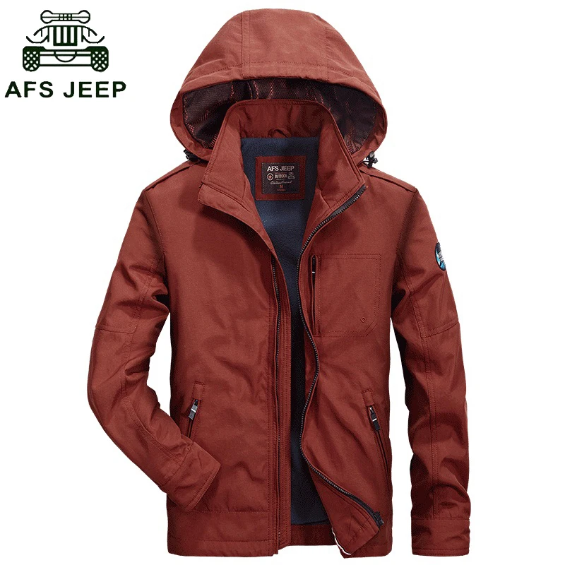 

2018 New arrival AFS JEEP jacket brand-clothing cotton windbreaker army jacket chaqueta hombre s jackets and coats