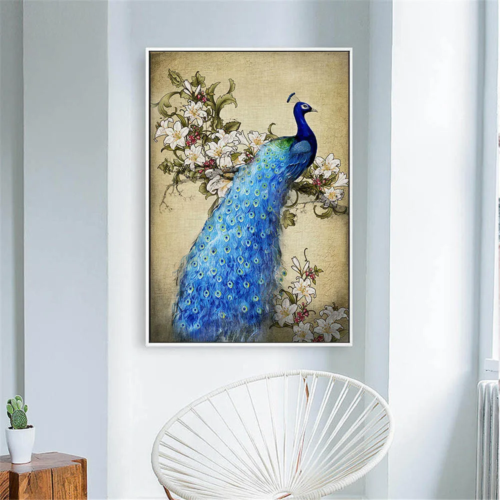 peacock painting (1)