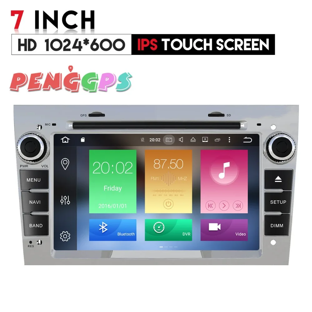 Sale Android 8.0 Car Radio DVD Player GPS Navigation for Opel Astra H G J Antara VECTRA ZAFIRA Vauxhall Car Stereo Audio Multimedia 3