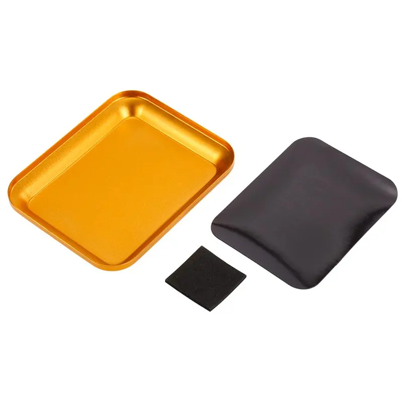New Aluminium Screw Tray with Magnetic for RC Model Phone Repair (14)