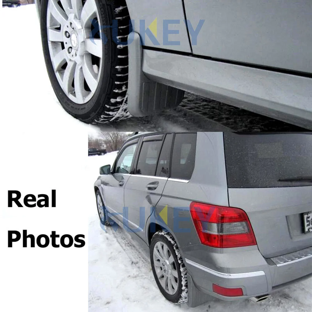 Комплект литой Брызговики для Mercedes-Benz GLK-Class X204 2008- Брызговики 2009 2010 2011 2012 2013