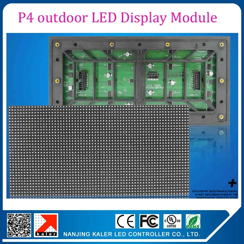 100 шт./лот P4 открытый полноцветный светодиодный дисплей модуль, SMD 3 в 1 RGB LED блок панель для LED большой экран видеостена