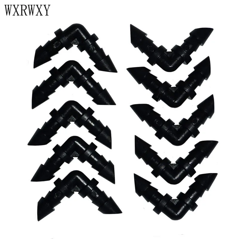 Колючая зазубрина wxrwxy 1/4 дюйма изгибаемые соединения искусственное Капельное