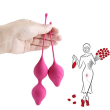 Silicone Kegel Ball Vaginal Balls Exercise Tighten Sex Machine Geisha Ball Sexo Intimate Goods Smart Love Egg Sex Toys for Women