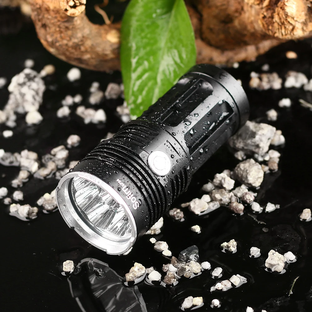  Sofirn SF34 Powerful LED Flashlight High Power Flashlight 18650 Searchlight Torcia torch light lant - 32800206546