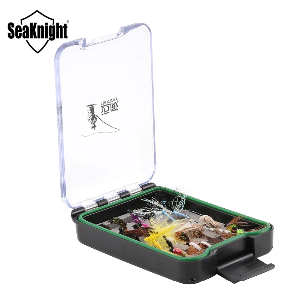 SeaKnight MAXWAY Top Quality 100*74*24 mm Handmade Fly Fishing Lure Box