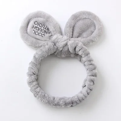 New Fashion Women Cute Big Ears Comfortable Wash Face Bathe Hair Holder Elastic Headband Girls Hairbands Hair Accessories