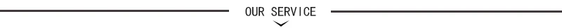 our service