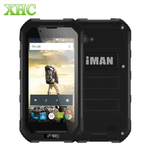Иман X5 IP67 водонепроницаемый WCDMA 3 г смартфон 8 ГБ 3000 мАч 5.0MP 4.5 дюймов Android 5.1 MTK6580 Quad Core dual sim мобильный телефон