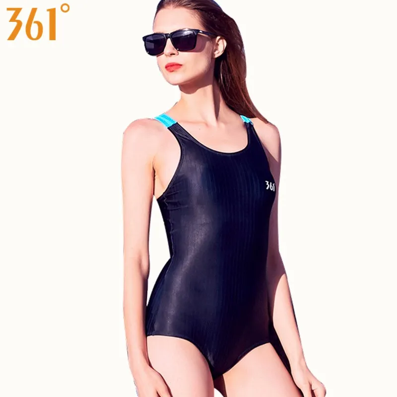 

361 Pool Swimming Suit for Women Sports Athletic Swimsuit Competion Swimwear Professional One Piece Suit Female Black Swim Suits