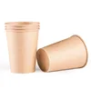Gobelet jetable en papier Kraft, 100 pièces/paquet, gobelet, gobelet pour boisson chaude, café, lait, fournitures de café et maison ► Photo 3/4