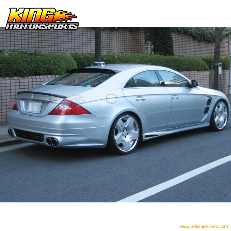 

For 05-10 Benz W219 CLS Class Roof Spoiler Painted Iridium Silver Metallic #744 775