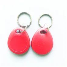 100 шт./лот 8#125 кГц T5577 RFID Брелки Жетоны записываемые брелоки EM4305 перезаписываемое кольцо жетон Брелок карта доступа копия клон