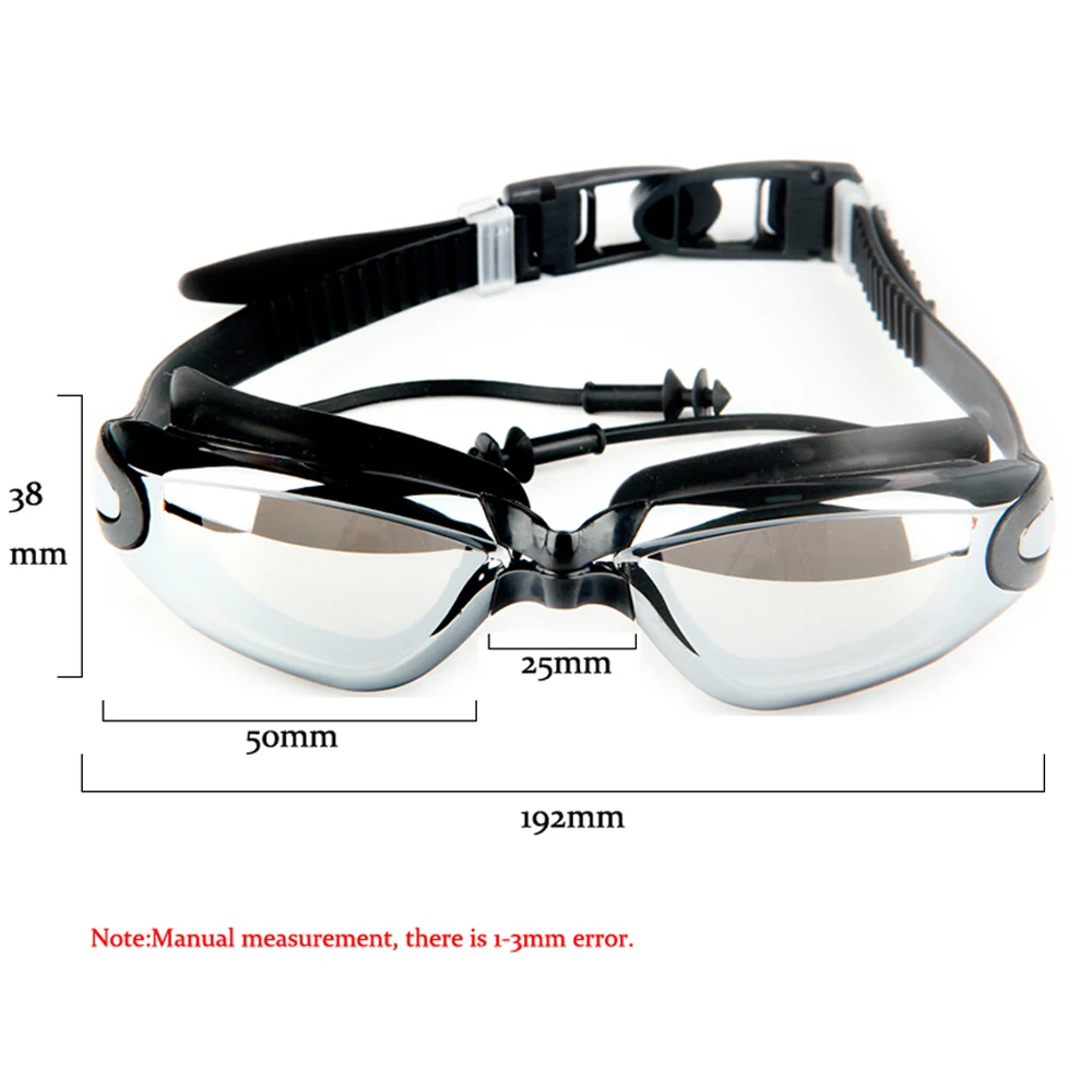 Men-Women-Professional-Electroplate-Swim-Glasses-Waterproof-Silicone-Anti-Fog-UV-Protection-Swimming-Goggles-Eyewear-Earplugs