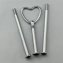 3 яруса сердечные стержни-подставки для торта(подставка для торта с ручками)-быстрая