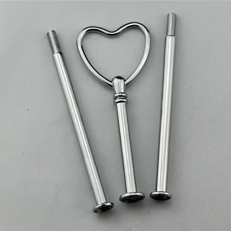 Buy FREE SHIPPING 3 tiers heart cake stand rods(cake