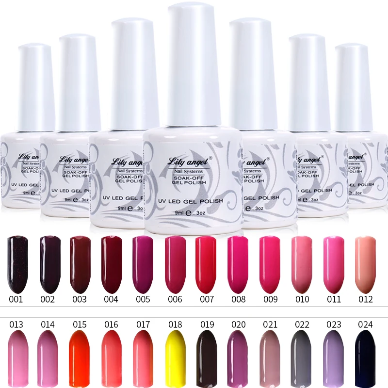 Lily angel 1pcs UV Gel Nail Polish 9ml Gelpolish Nail Art Fashion ...