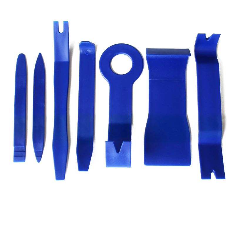 

7Pcs Auto Car Radio Panel Interior Door Clip Panel Pry Tool Trim Dashboard Removal Opening Tool Set Diy Car Repair Tool Pry Kit