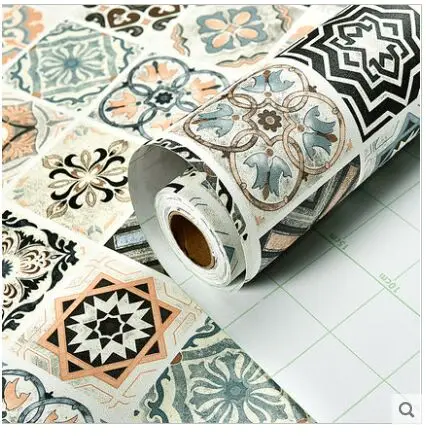 

Kitchen Oil-proof Sticker High Temperature Resistant Stove Table Self-adhesive Waterproof Tile Cupboard Counter Wall Sticker