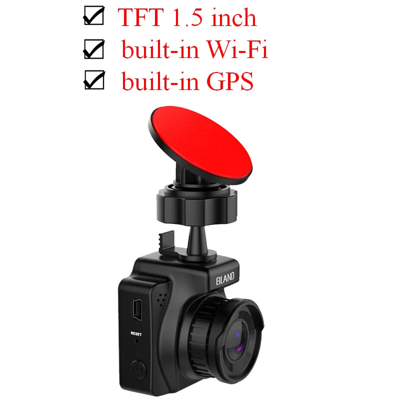 

car camera Dual camera Full HD 1920P 145 Degree Wide Angle GPS tracker record WiFi car black box dash cam car car accessories