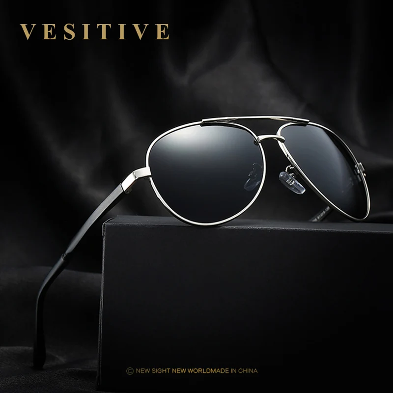 

Polarized Vintage Sunglasses Men's Fashion Metal Frame Brand Designer Glasses Classic Leisure Eyewear oculos de sol feminino