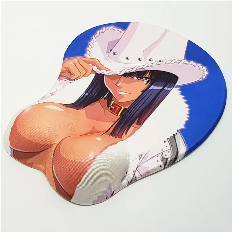 One Piece 3D Oppai Mouse Pads