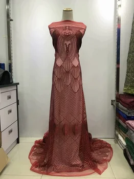 African lace fabric 2018 high-quality lace French mesh fabric beading stone Nigerian Swiss lace fabric dress-LJ11 African lace fabric 2018 high-quality lace French mesh fabric beading stone Nigerian Swiss lace fabric dress-LJ11