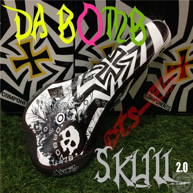 DaBomb велосипедное седло ZAP/DA SKULL 2,0 части велосипеда