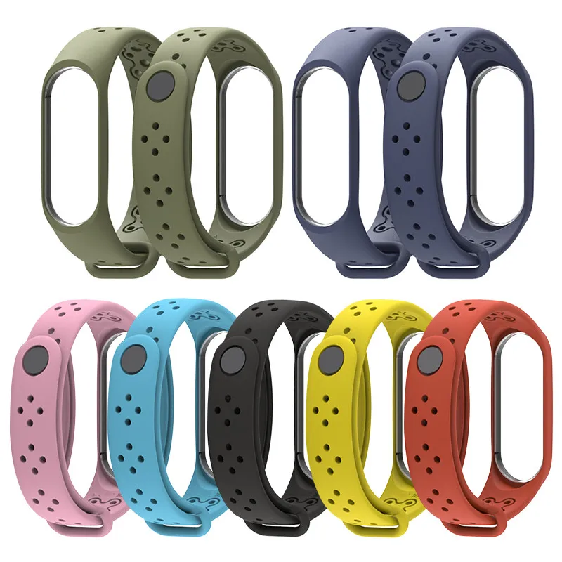 Дышащий ремешок для Xiaomi Mi Band 4 Смарт аксессуары сменный водонепроницаемый