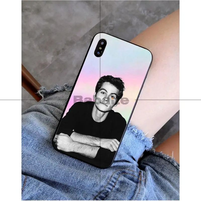 Babaite Американский сериал Teen Wolf Dylan О 'бриен черный ТПУ чехол для телефона Apple iPhone 8 7 6 6 S Plus X XS MAX 5 5S SE XR чехол - Цвет: A8
