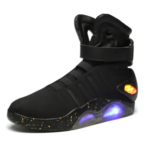 beautiful Augment call out Back To The Future Shoes Cosplay Marty Mcfly Sneakers Shoes Led Light Glow  Tenis Masculino Adulto Cosplay Shoes Rechargeable - Non-leather Casual  Shoes - AliExpress