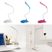 1,5 Вт настольная Светодиодная лампа настольная лампа DC 5 В 500мА сенсорный датчик Регулируемая яркость usb зарядка Офис/спальня/кабинет лампа для чтения