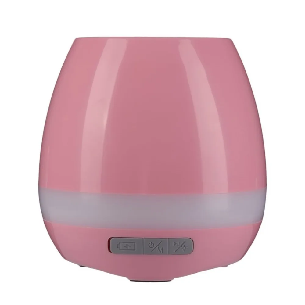 

Unique TOKQI Plastic Smart Music Flower Pots Bluetooth Speaker Play The Piano Decoration Planter Night Light Touch Sensors